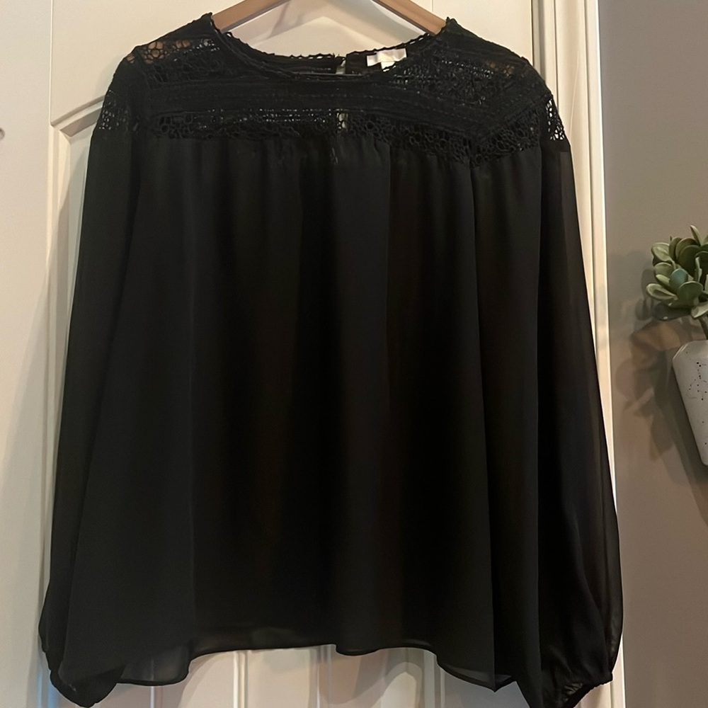 Charming Charlie sheer top